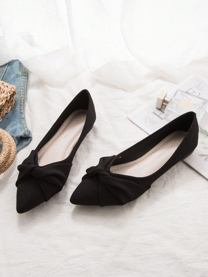 SHEIN balerina cipő, fekete
