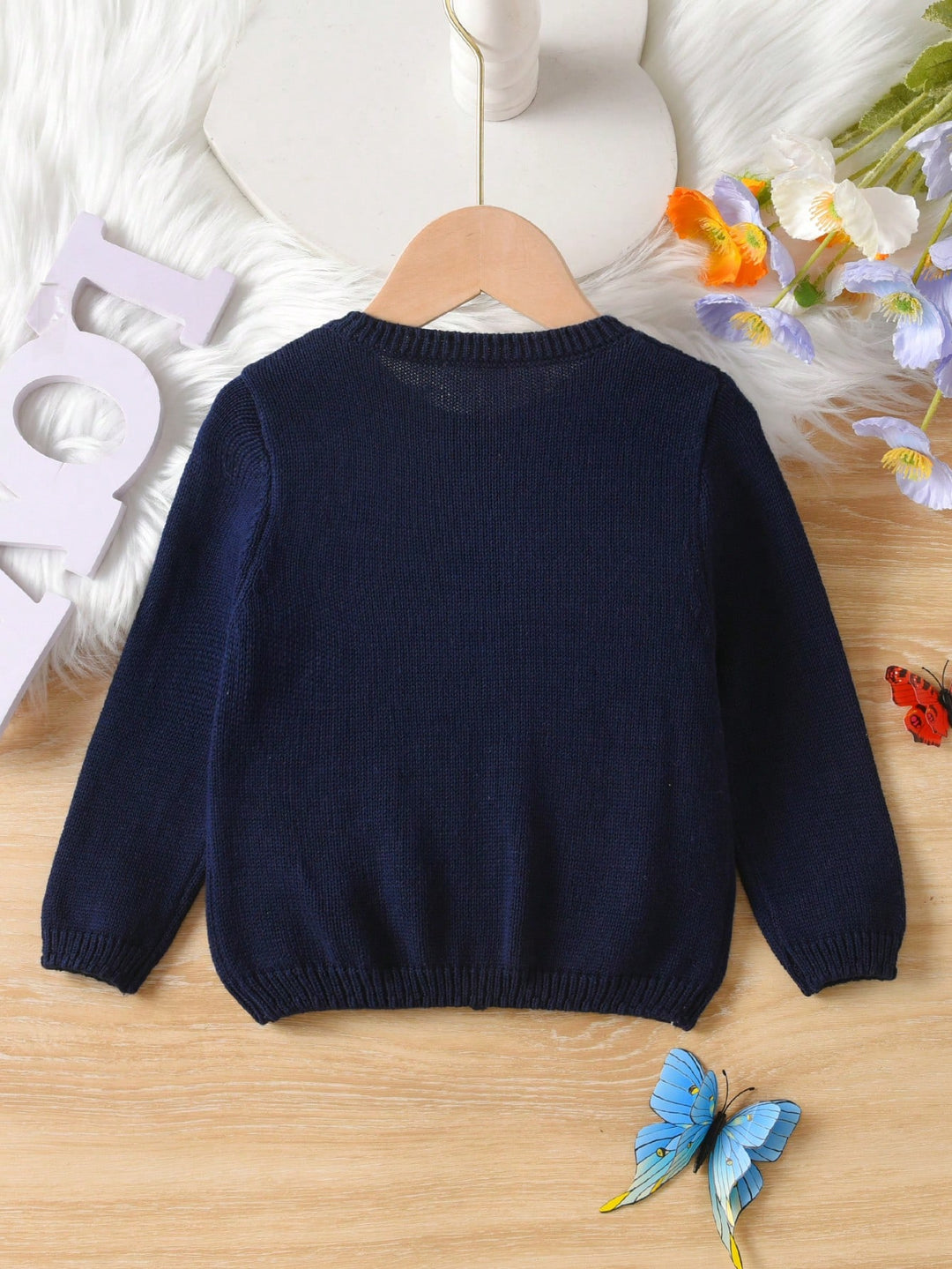Cardigan SHEIN, albastru