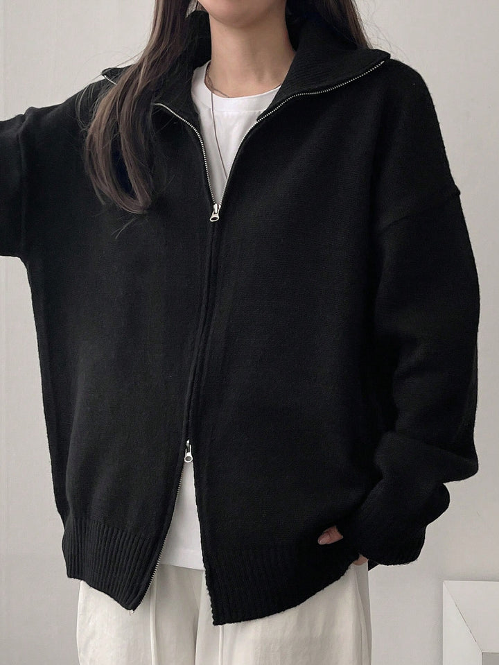 Cardigan SHEIN, negru