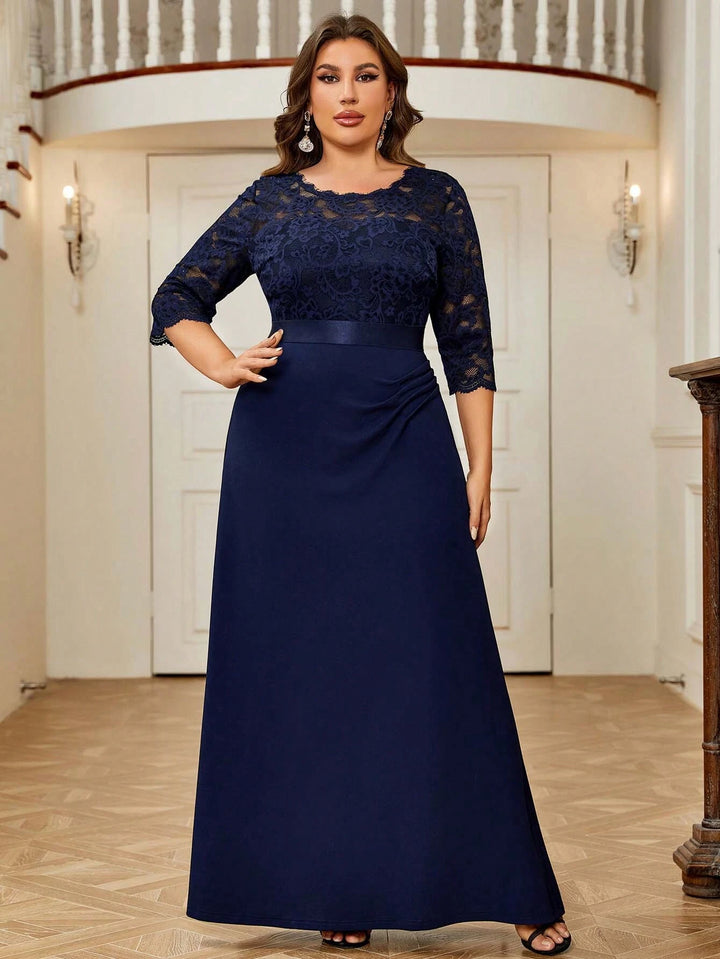Rochie maxi SHEIN, albastru