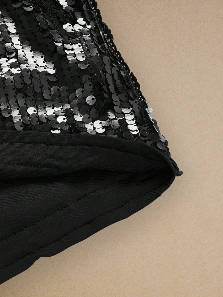 Pantaloni scurți SHEIN, negru