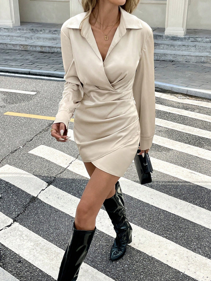 Rochie mini SHEIN, portocaliu