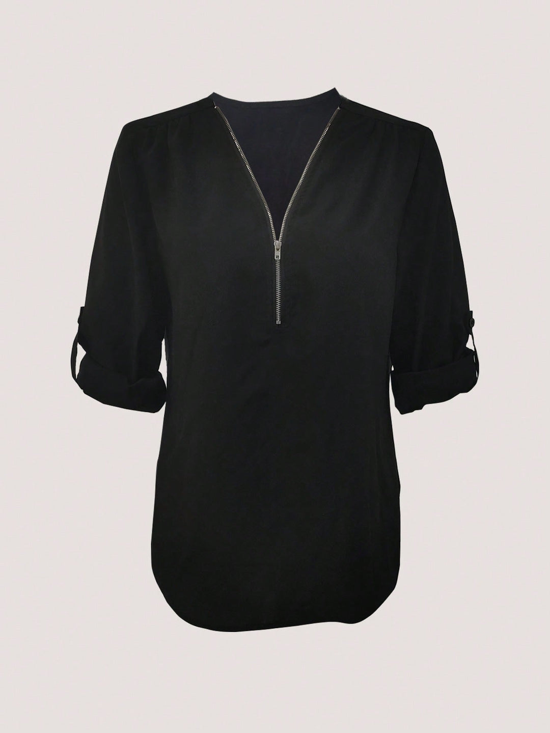 Cămașă casual SHEIN, negru