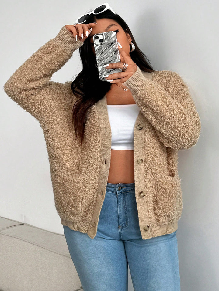 Cardigan SHEIN, bej