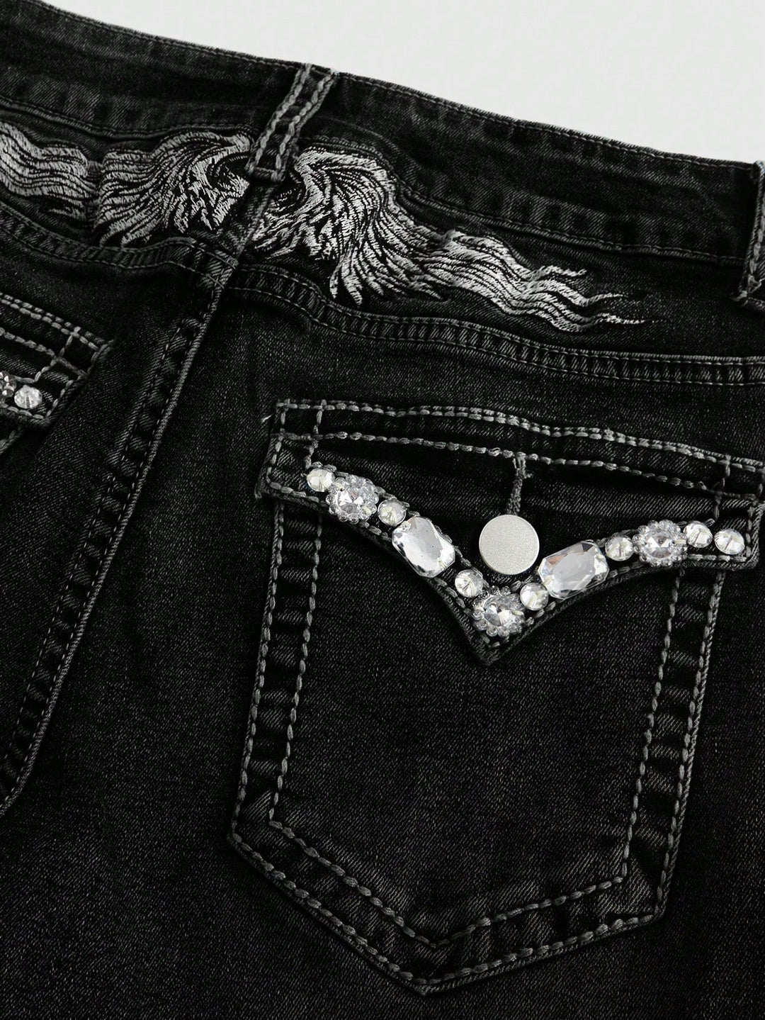 Jeans SHEIN, negru