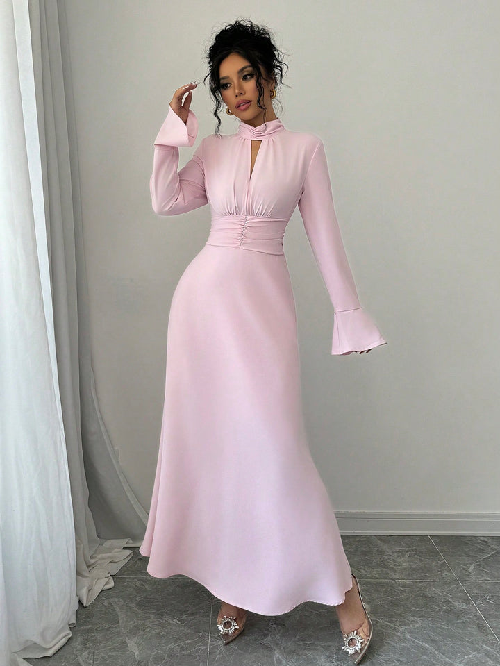 Rochie maxi SHEIN, roz