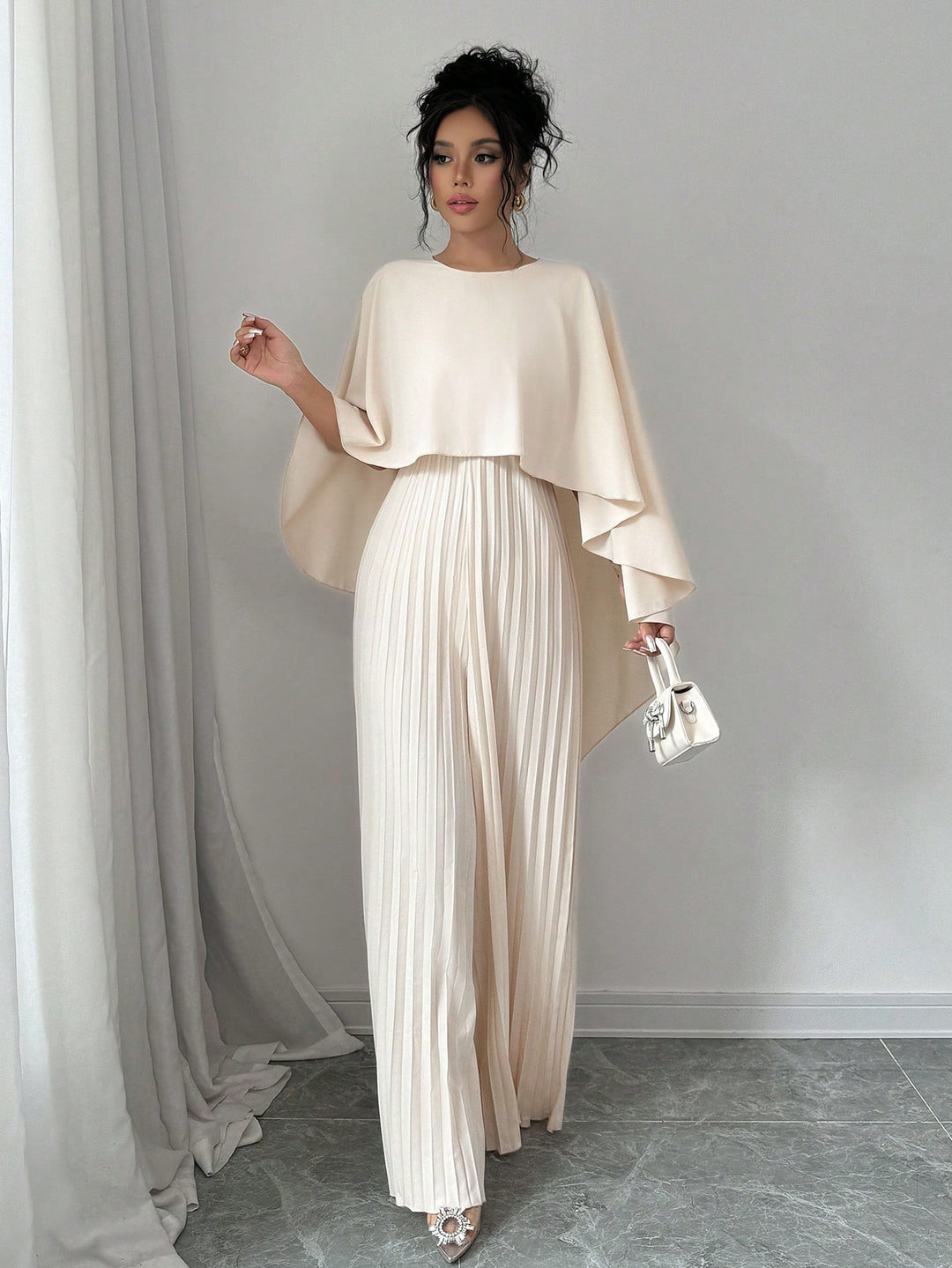 SHEIN jumpsuit, orange