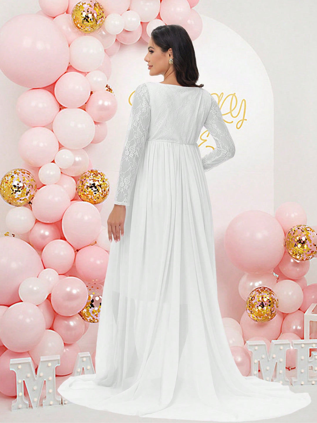 Rochie de maternitate SHEIN, alb
