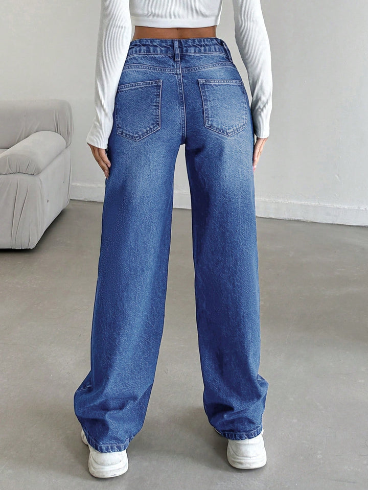 Jeans SHEIN, albastru