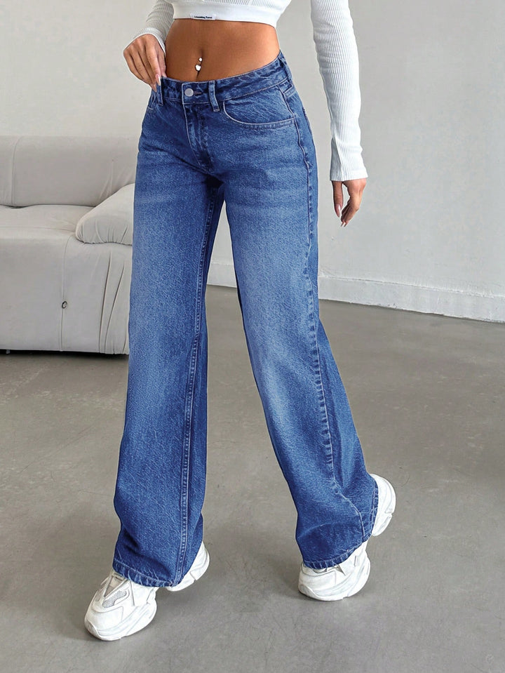 Jeans SHEIN, albastru