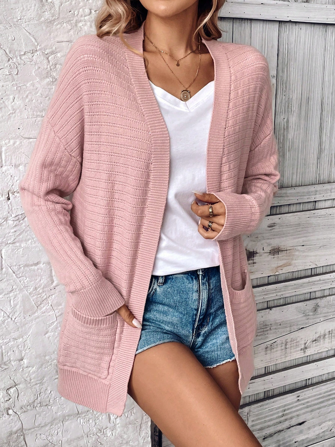 Cardigan SHEIN, roz