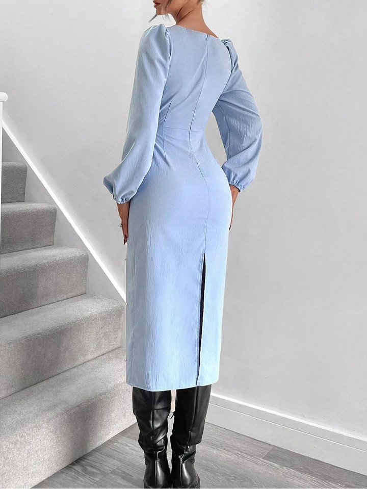 Rochie midi Shein, albastru