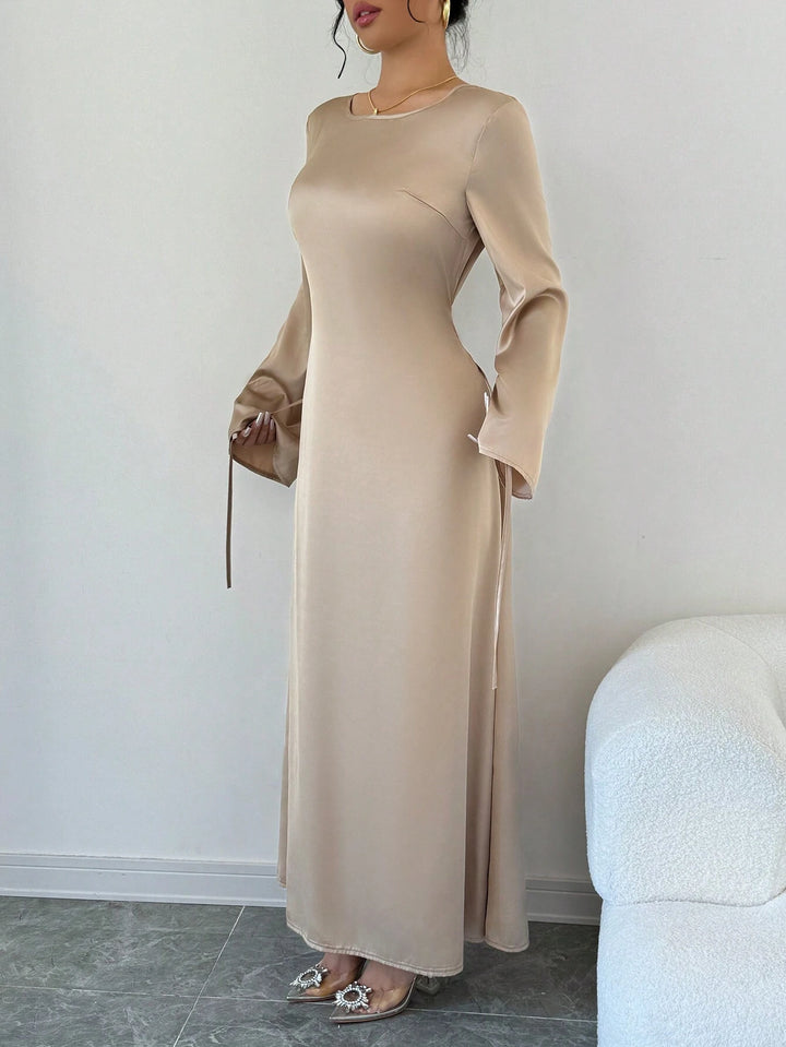 Rochie maxi Shein, bej
