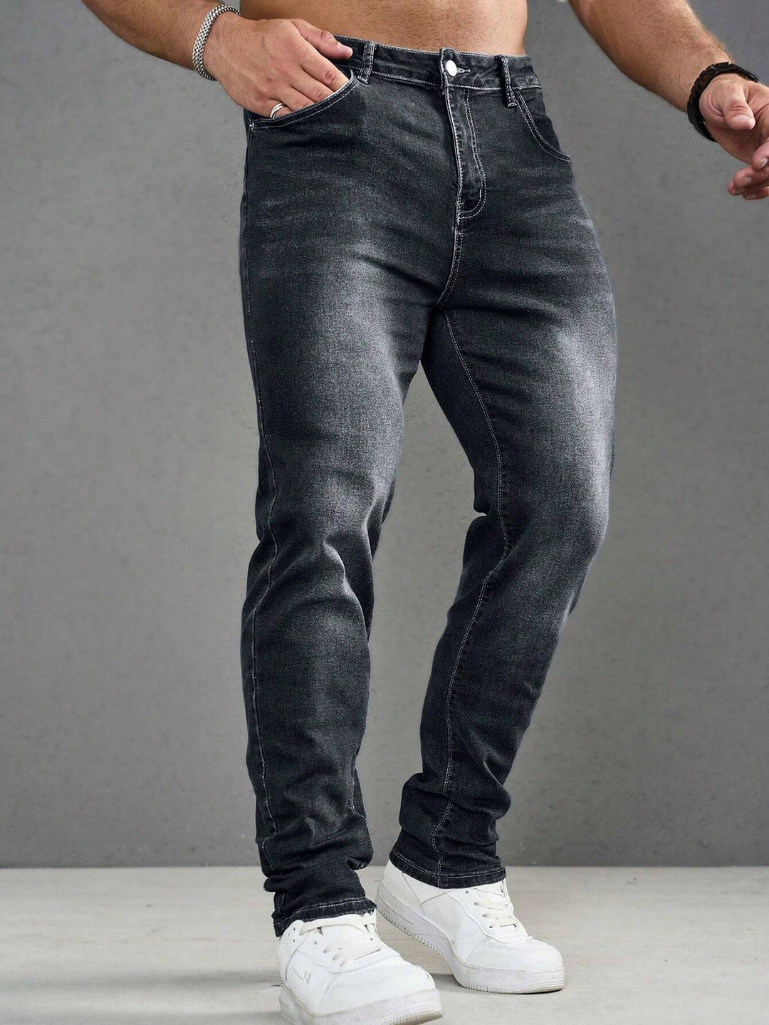 Jeans SHEIN, negru