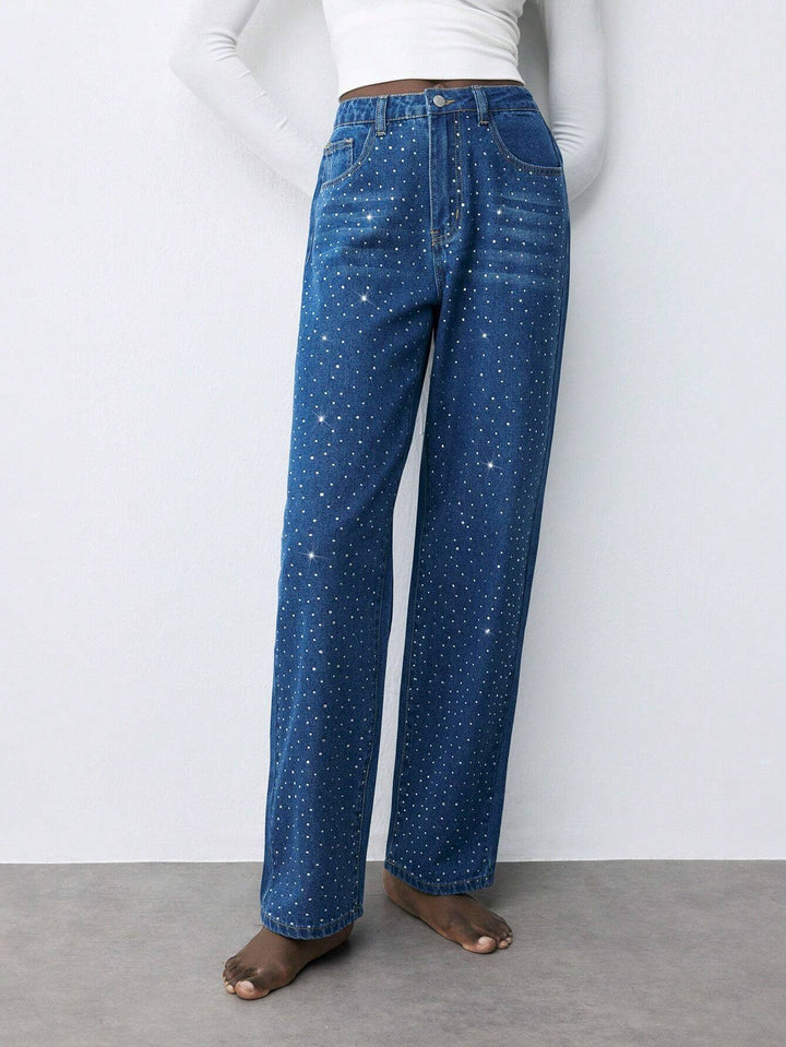 Jeans SHEIN, albastru
