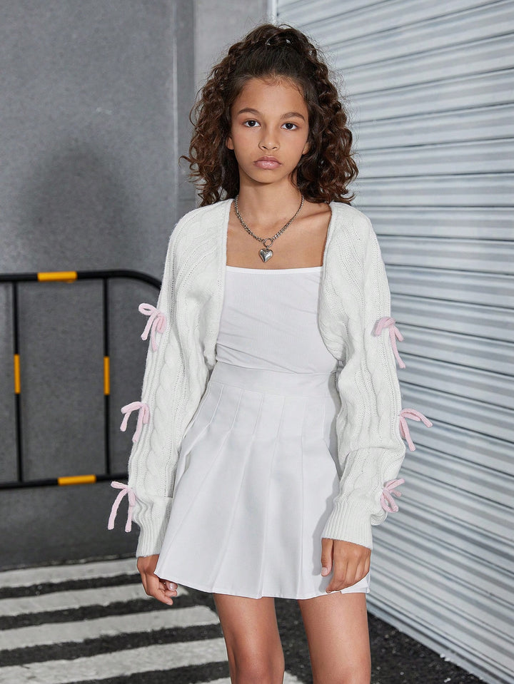 Cardigan SHEIN, alb