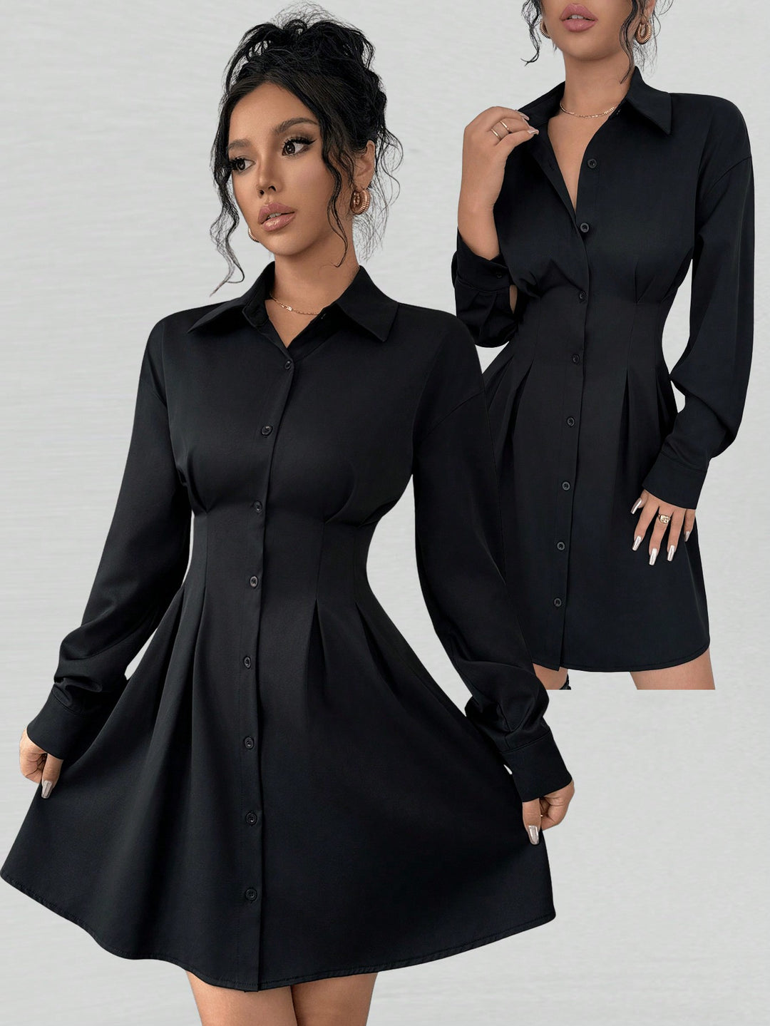 Rochie scurtă SHEIN, negru