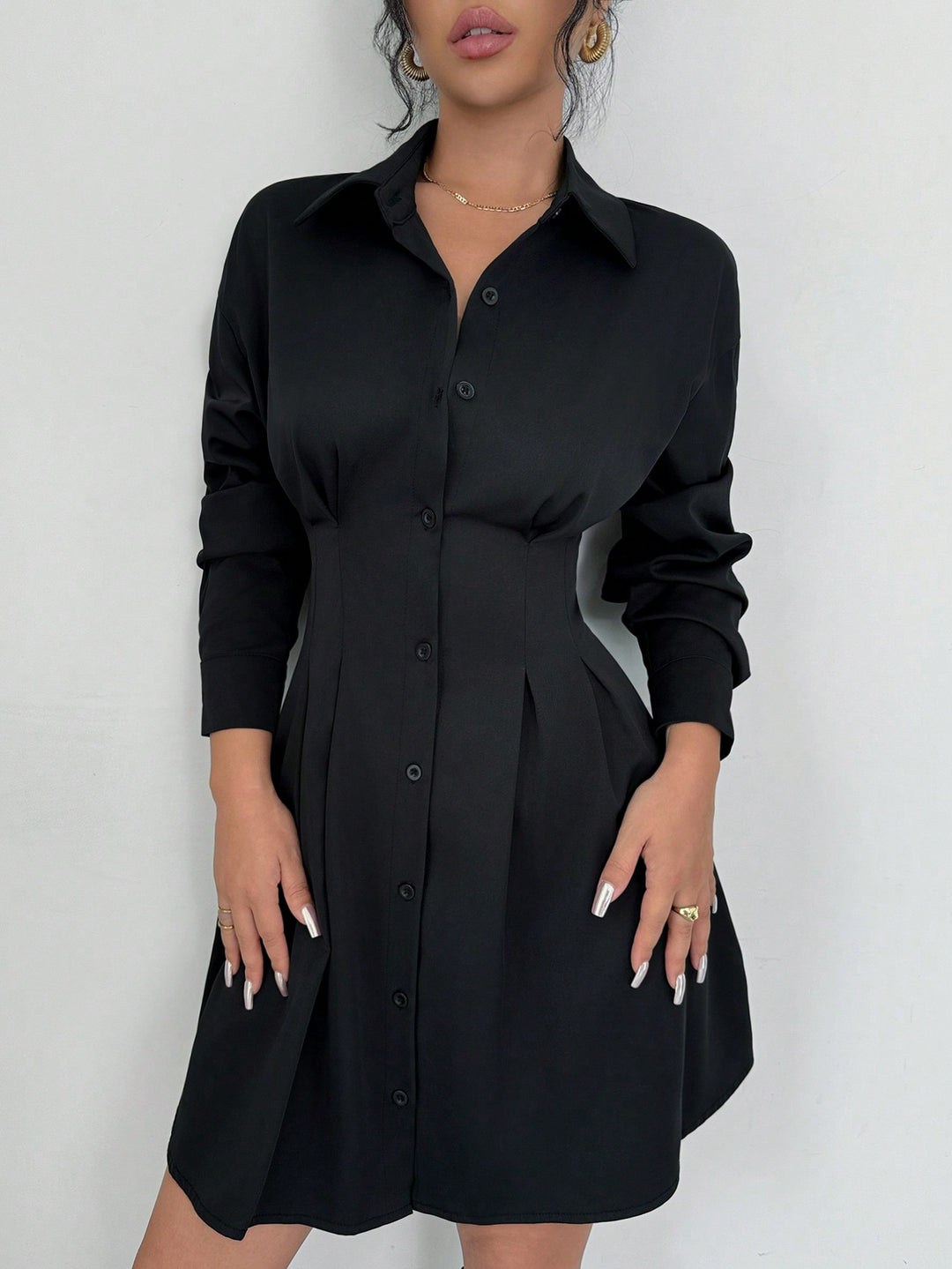 Rochie scurtă SHEIN, negru