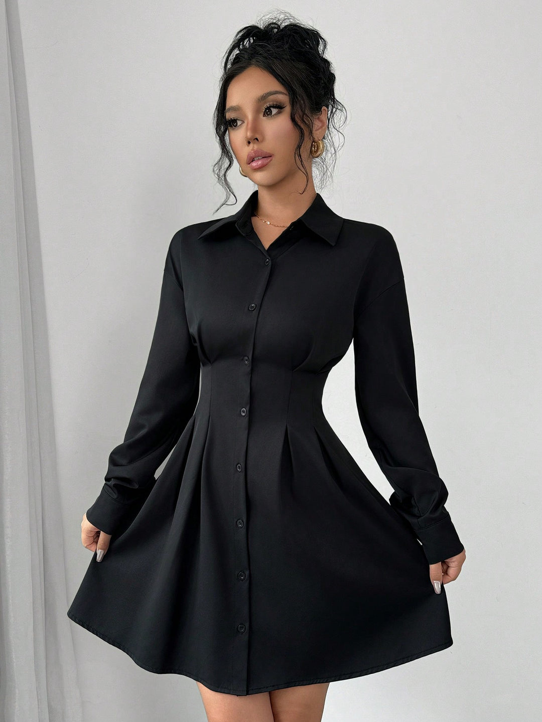 Rochie scurtă SHEIN, negru
