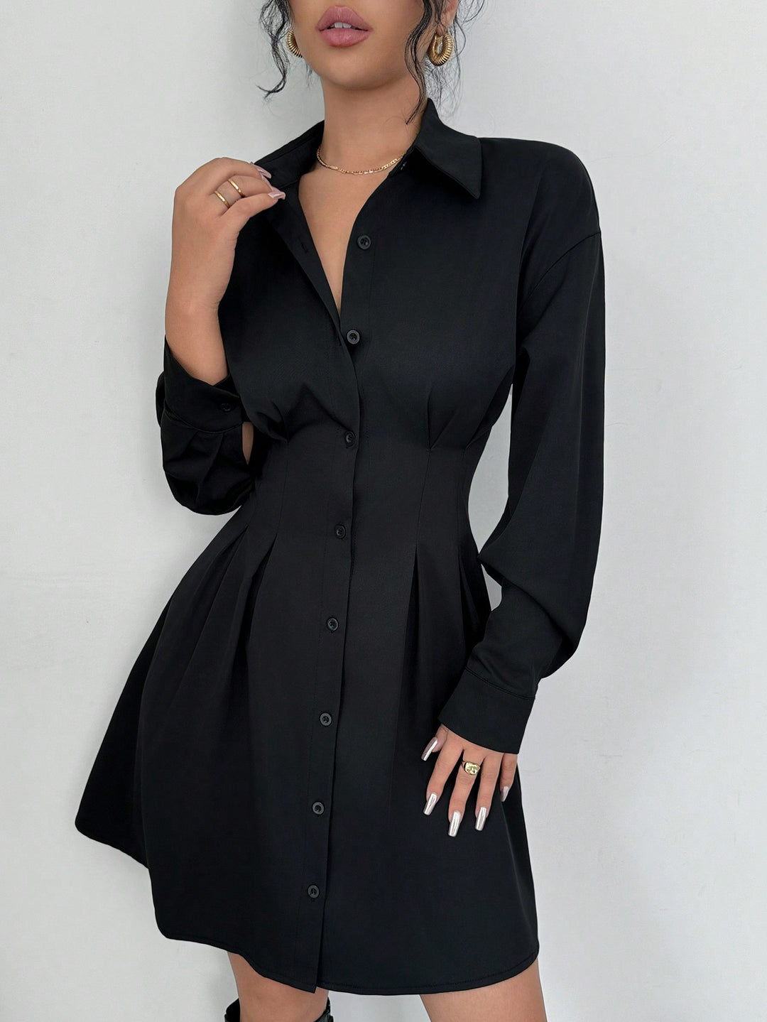 Rochie scurtă SHEIN, negru