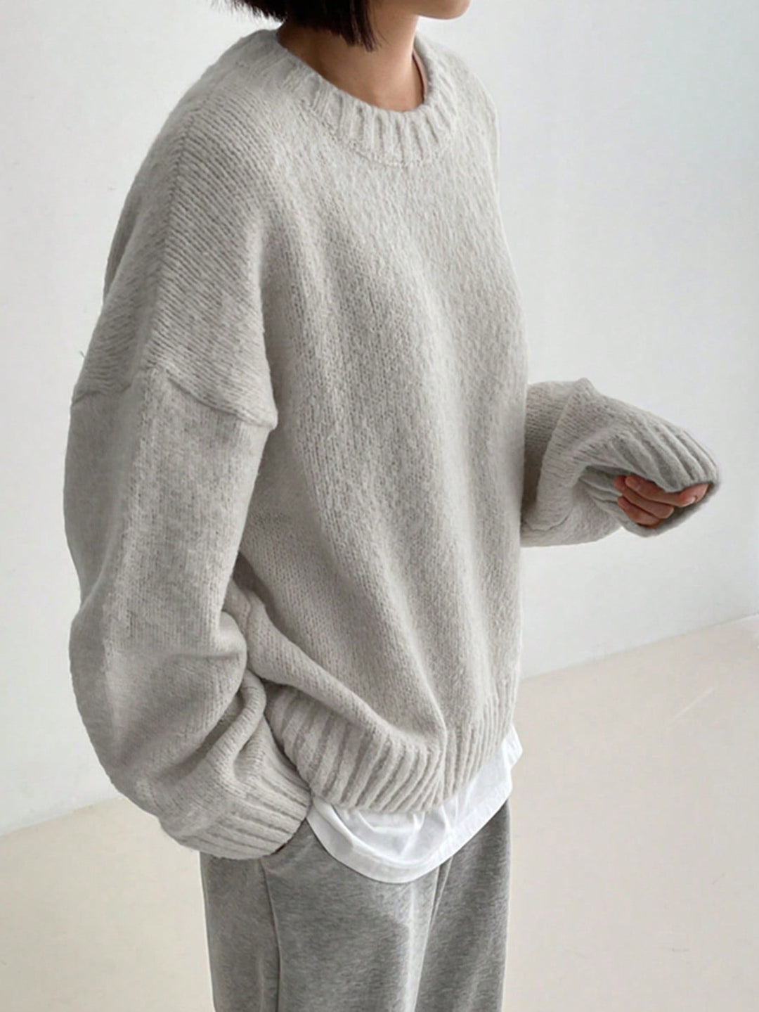 Pulover SHEIN, gri