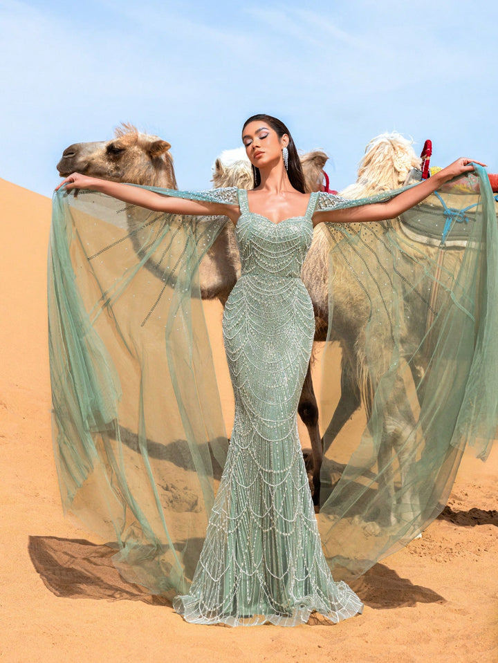 Rochie SHEIN, verde