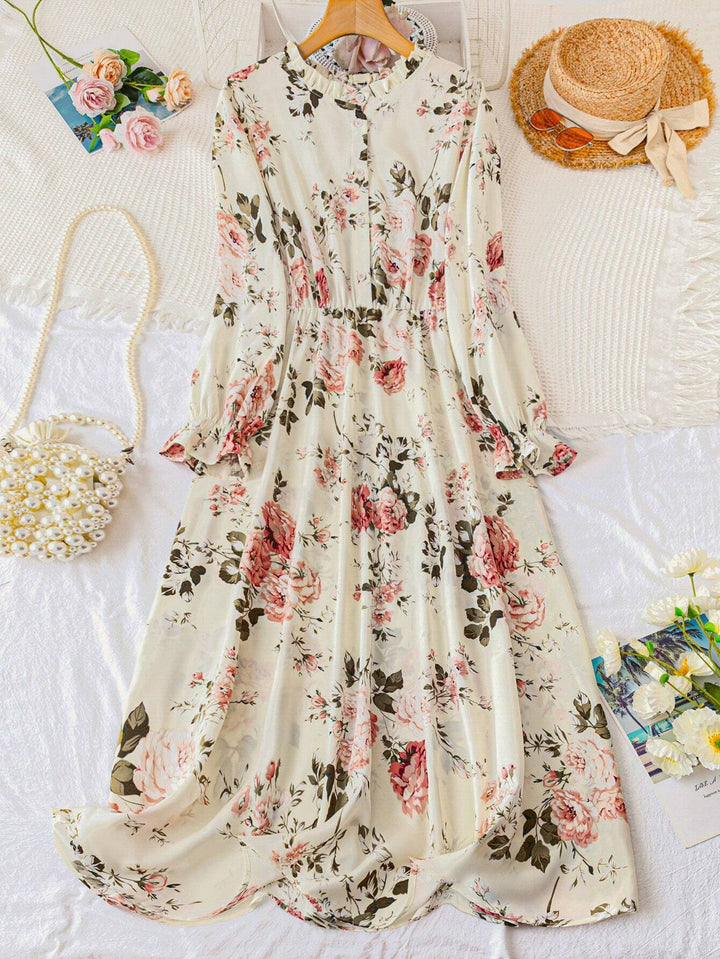 Rochie maxi SHEIN, mix culori