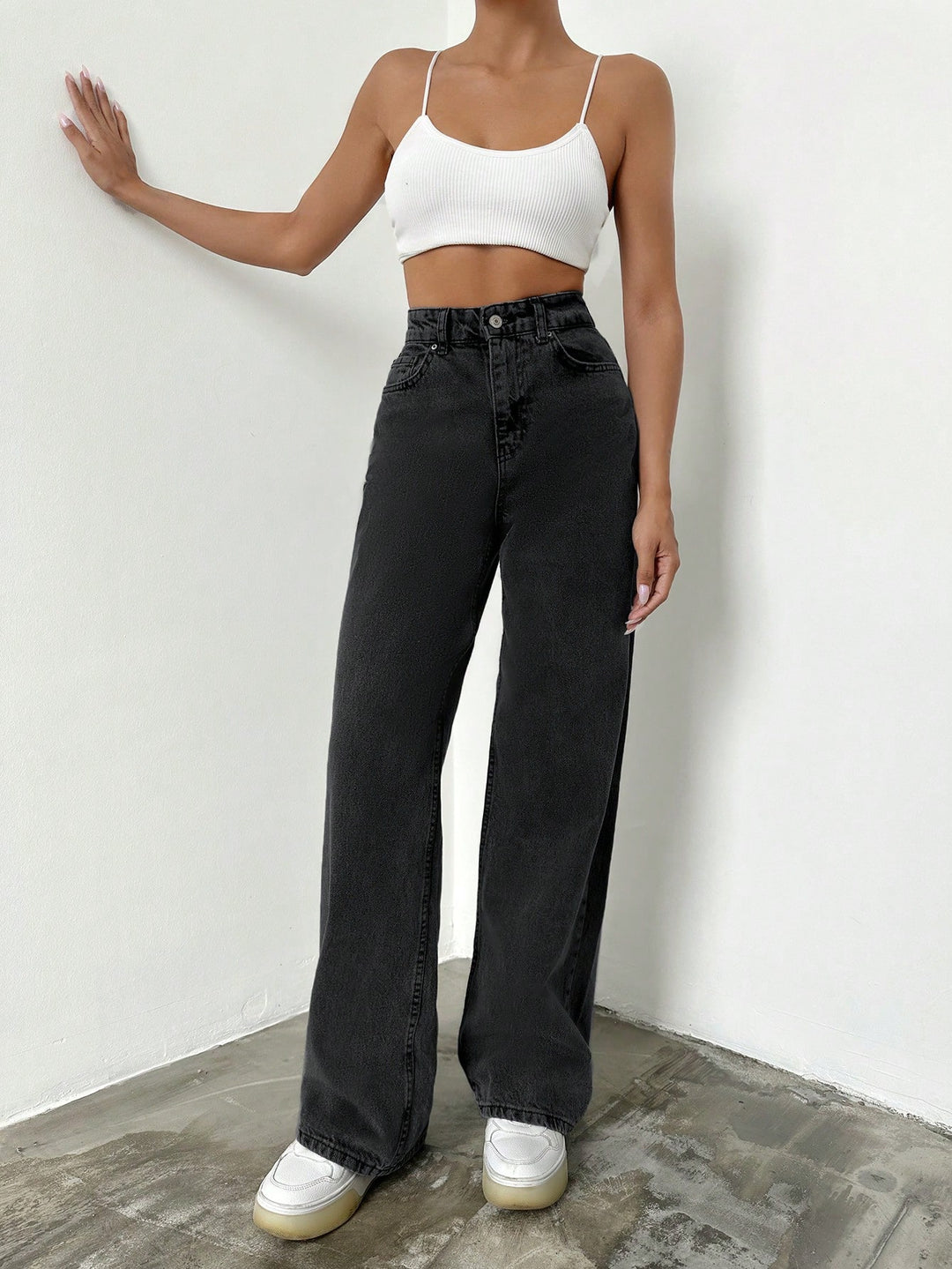 Jeans SHEIN, gri