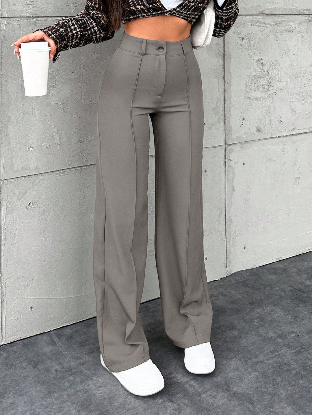Pantalon SHEIN, gri