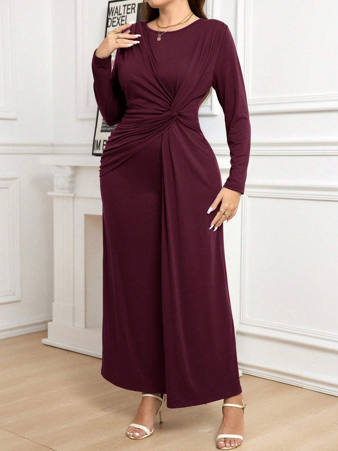 Rochie SHEIN, vișiniu