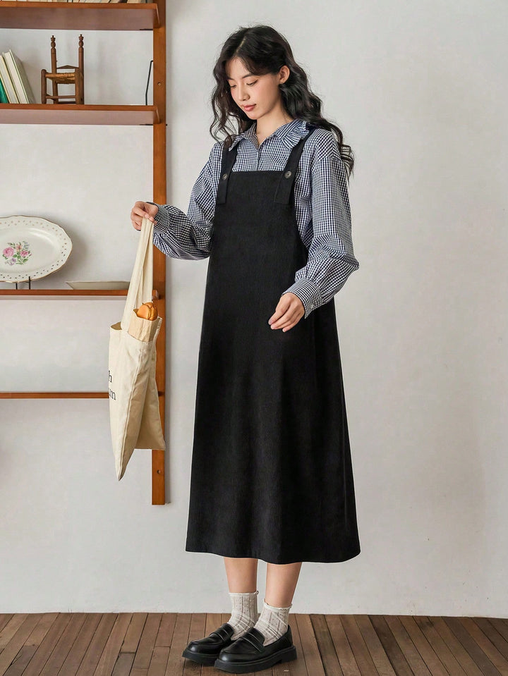 Rochie maxi SHEIN, negru