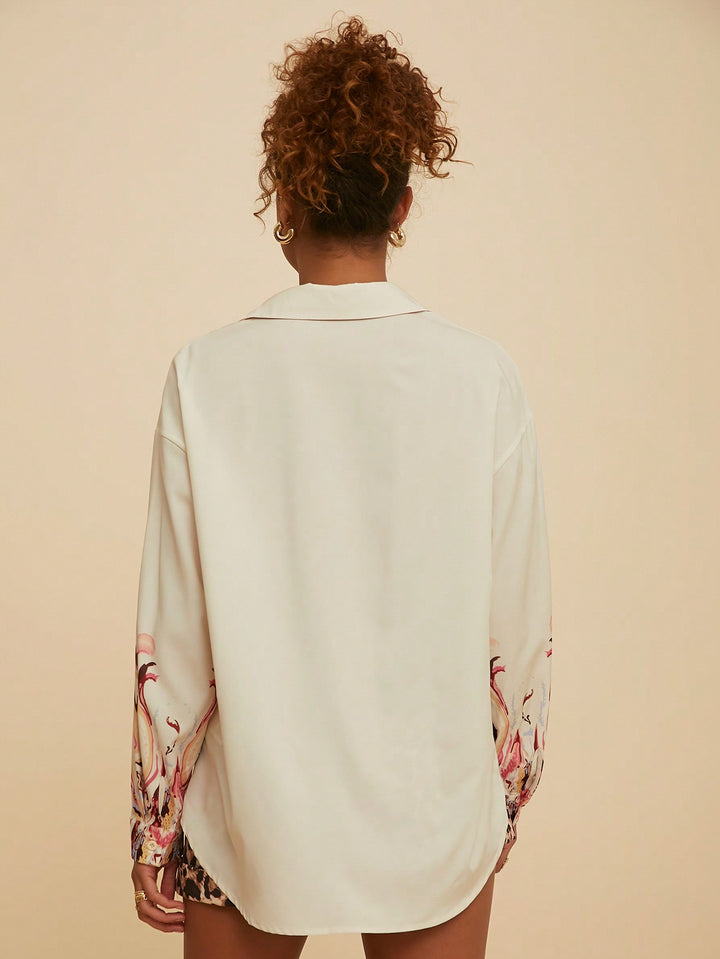 Bluza SHEIN, kaki