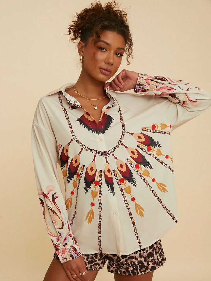 Bluza SHEIN, kaki