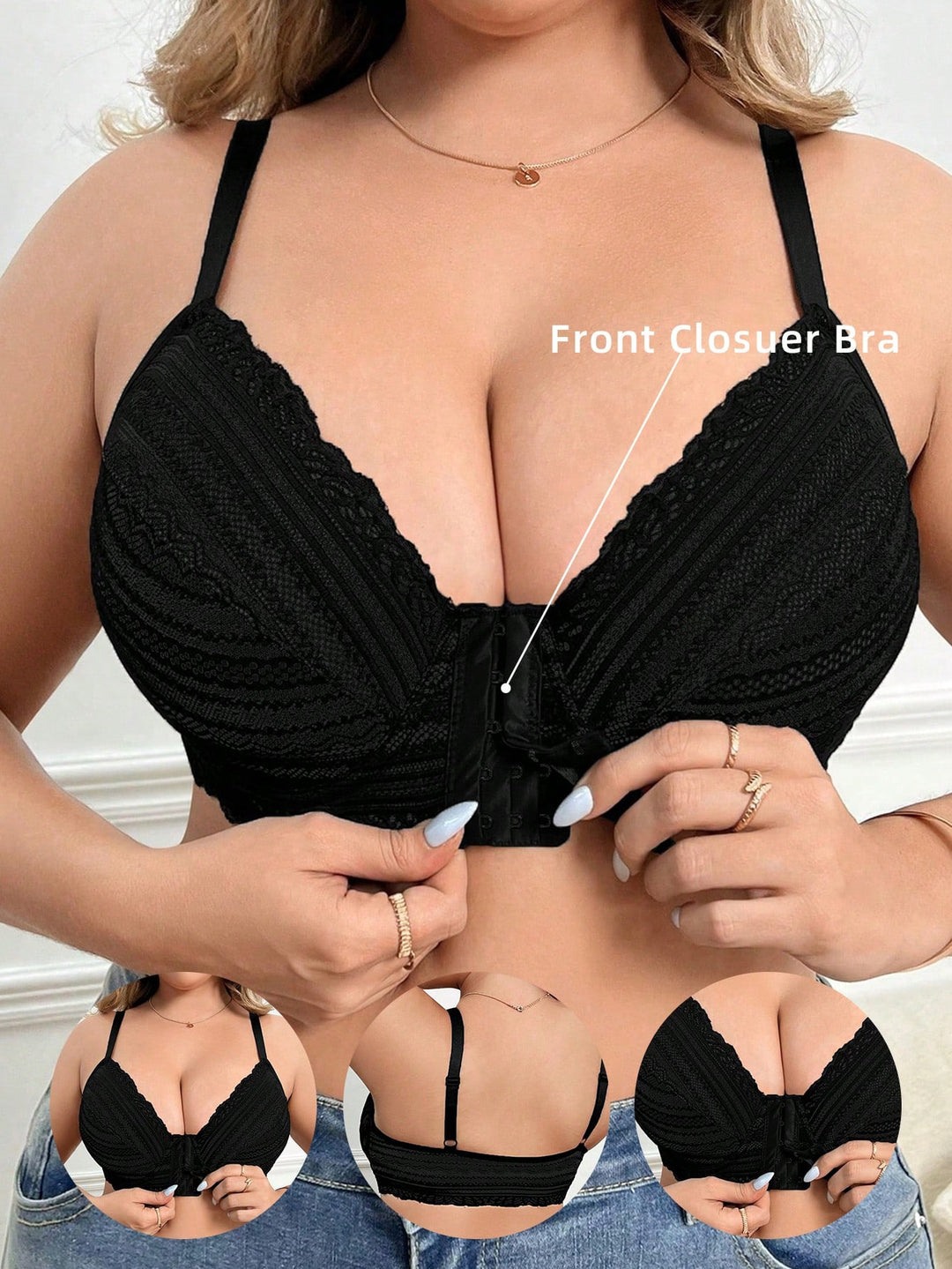 Sutien SHEIN, negru