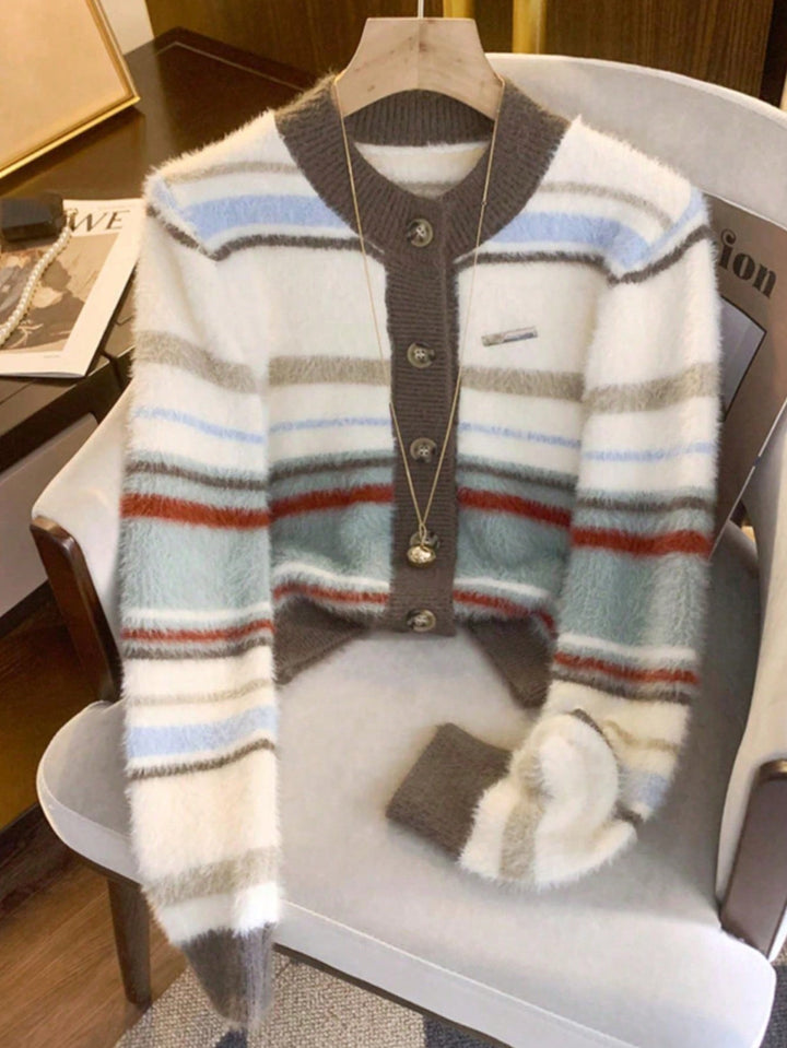 Cardigan SHEIN, albastru