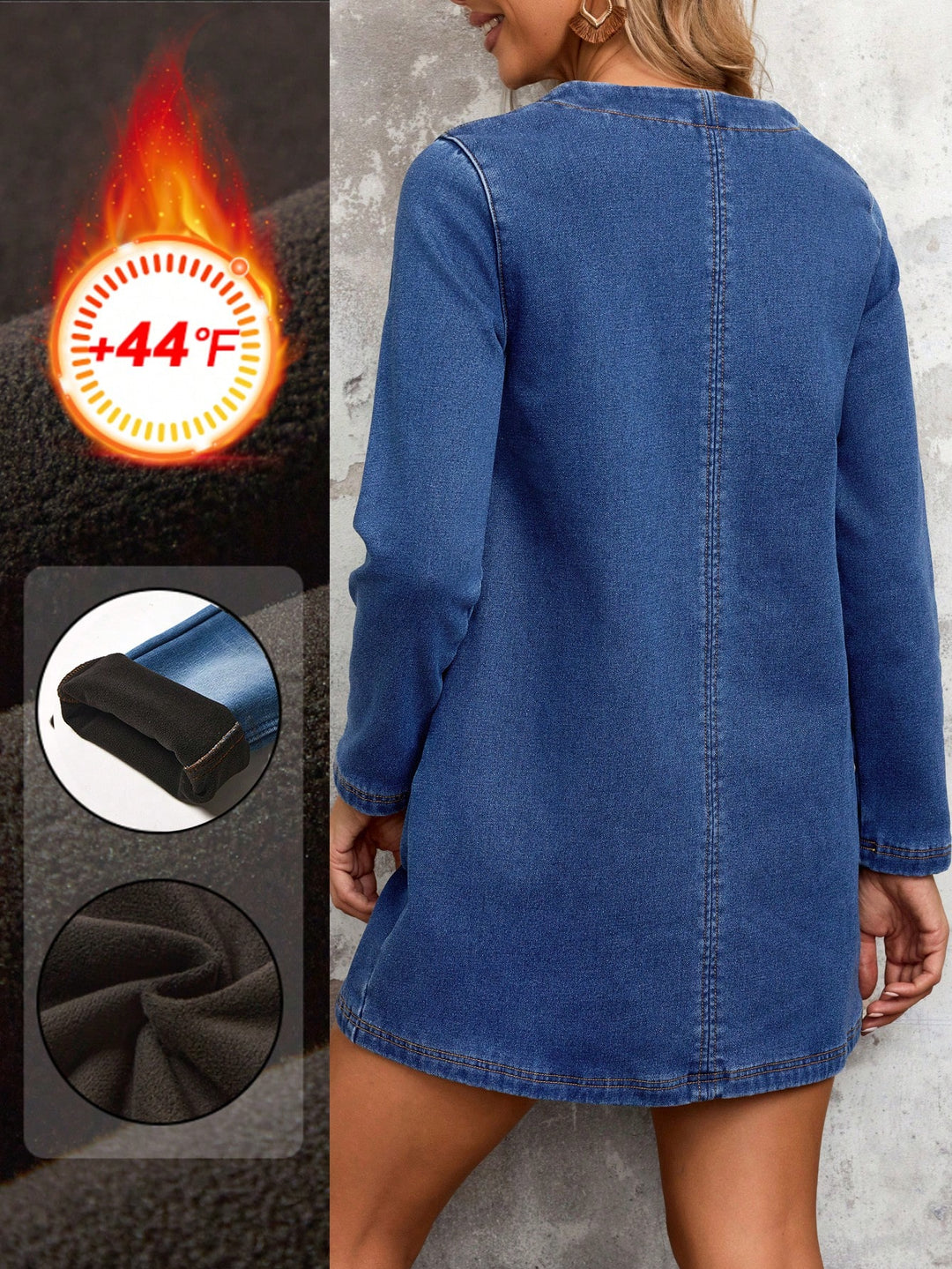 Rochie SHEIN, albastru