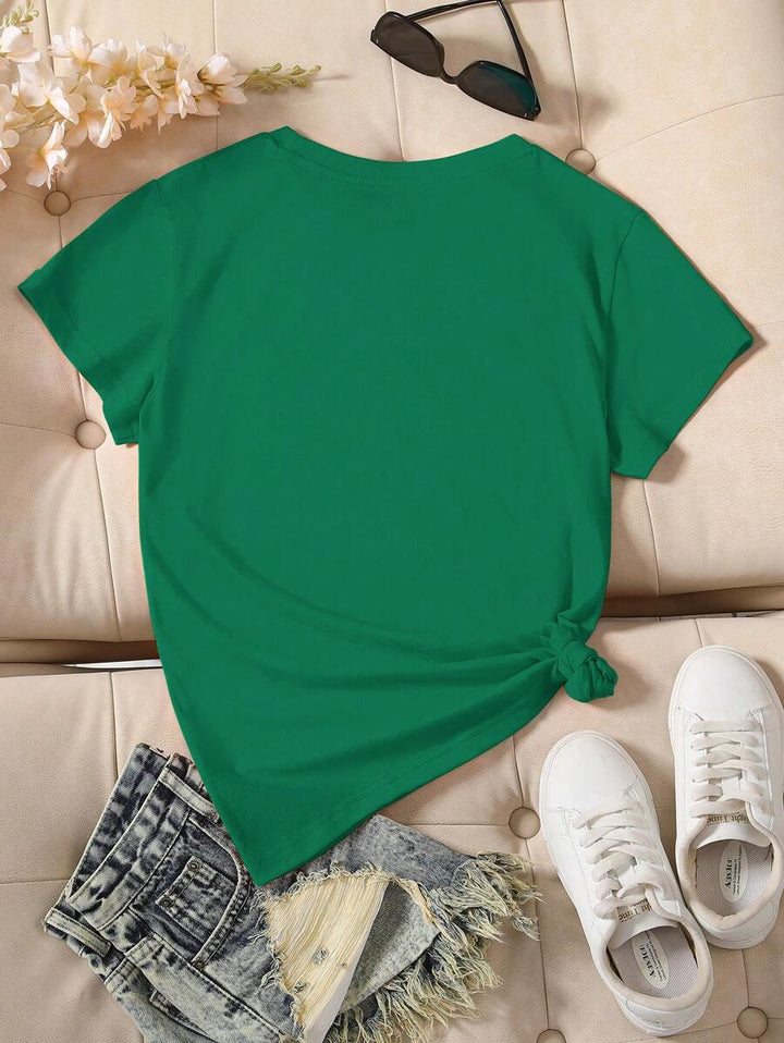 Tricou SHEIN, verde