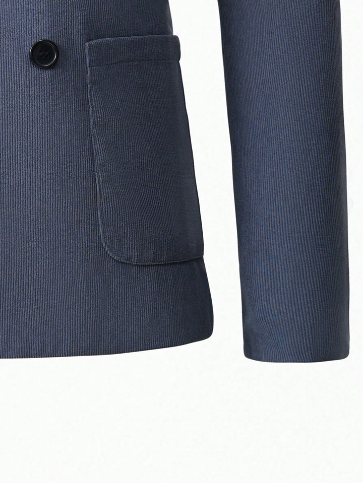 Costum SHEIN, albastru
