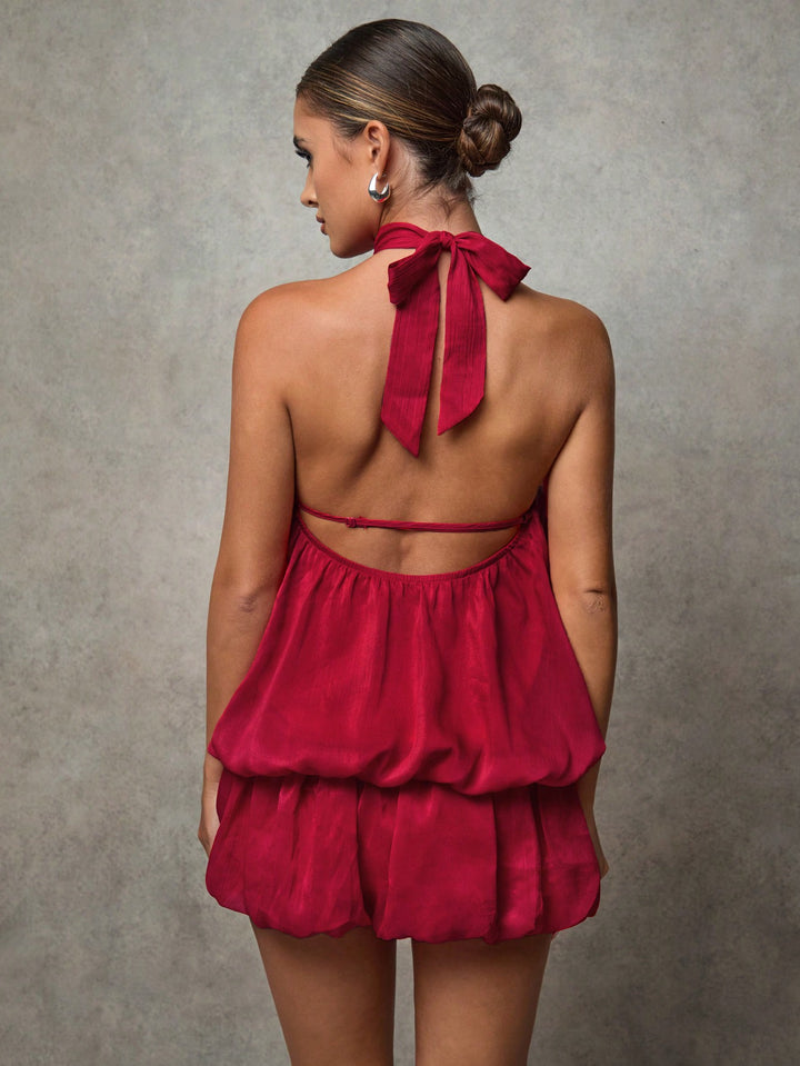 Rochie mini SHEIN, portocaliu