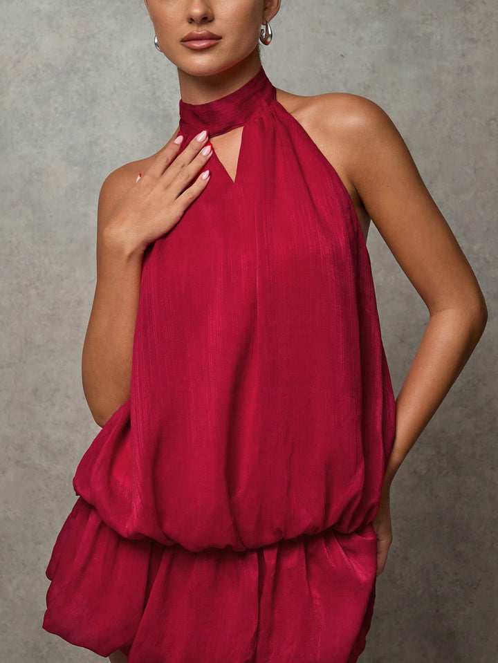 Rochie mini SHEIN, portocaliu