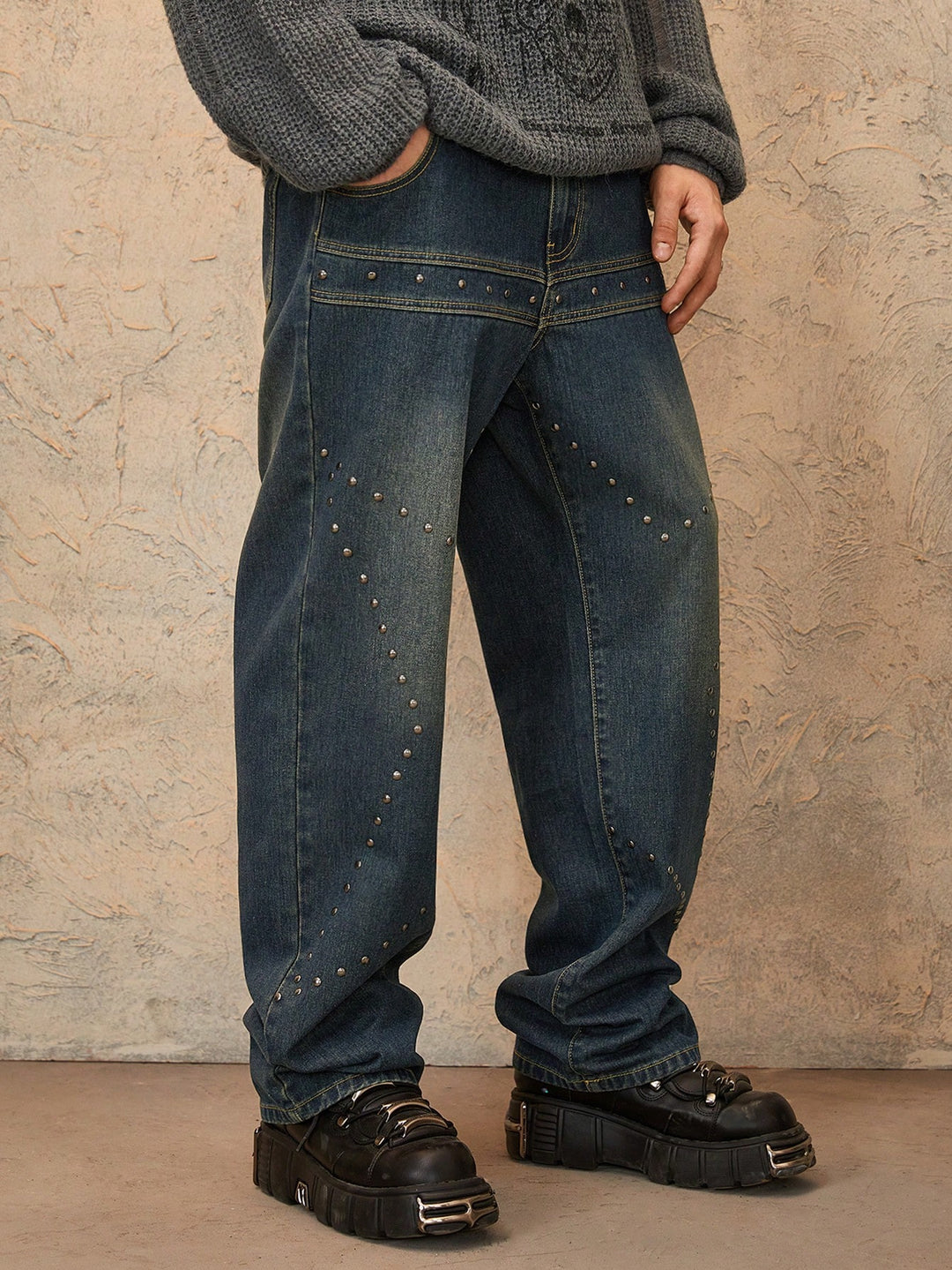 Jeans SHEIN, albastru