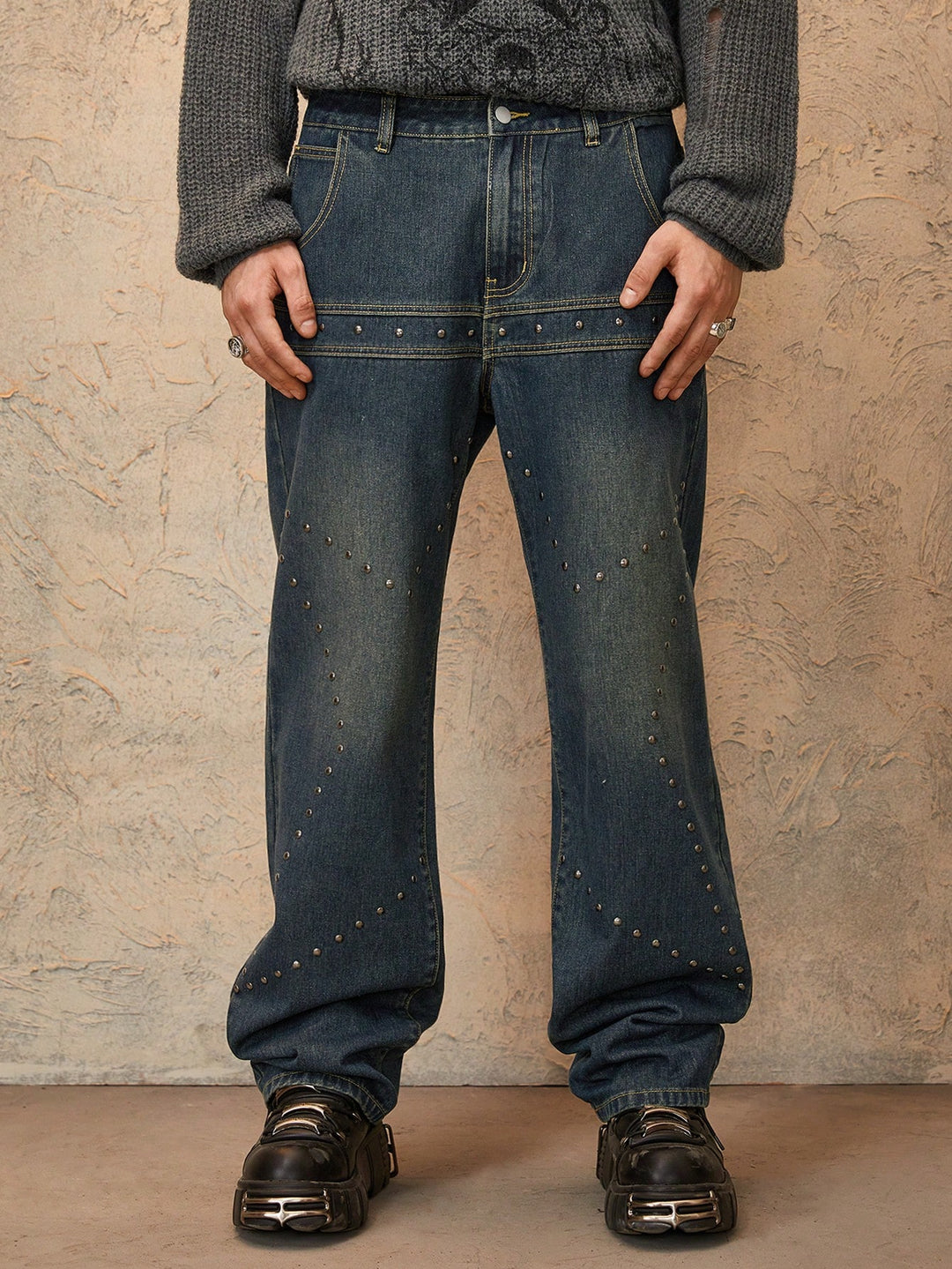 Jeans SHEIN, albastru