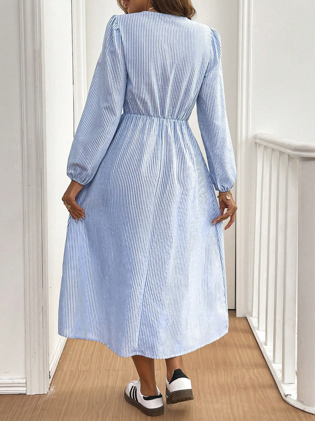 Rochie midi SHEIN, albastru