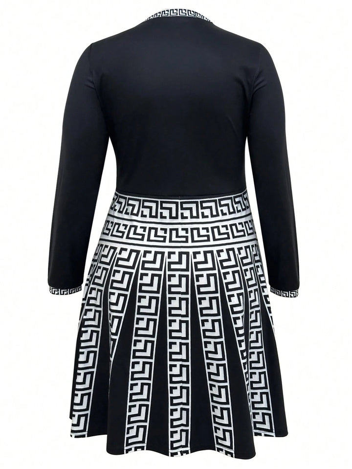Rochie midi SHEIN, mix culori