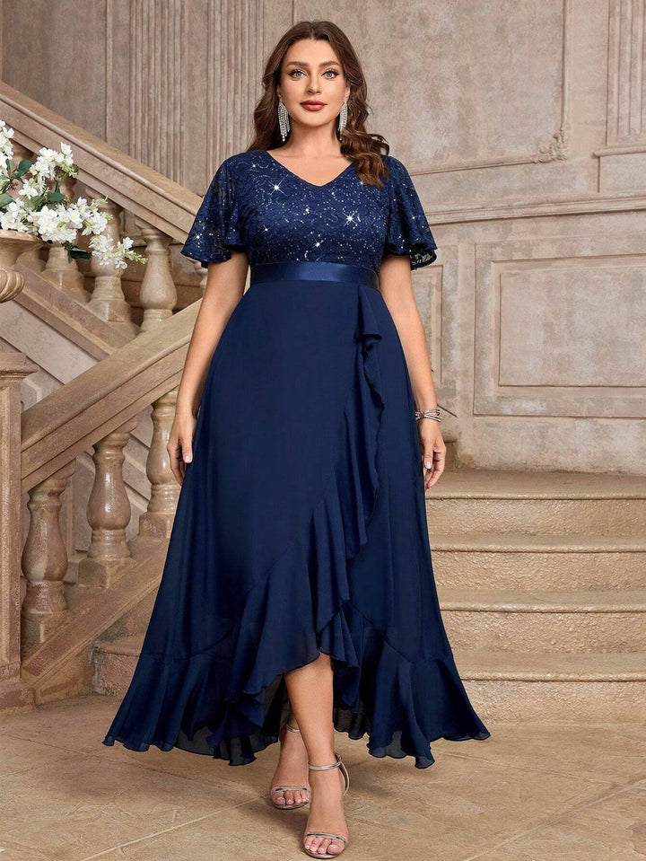 Rochie maxi SHEIN, albastru