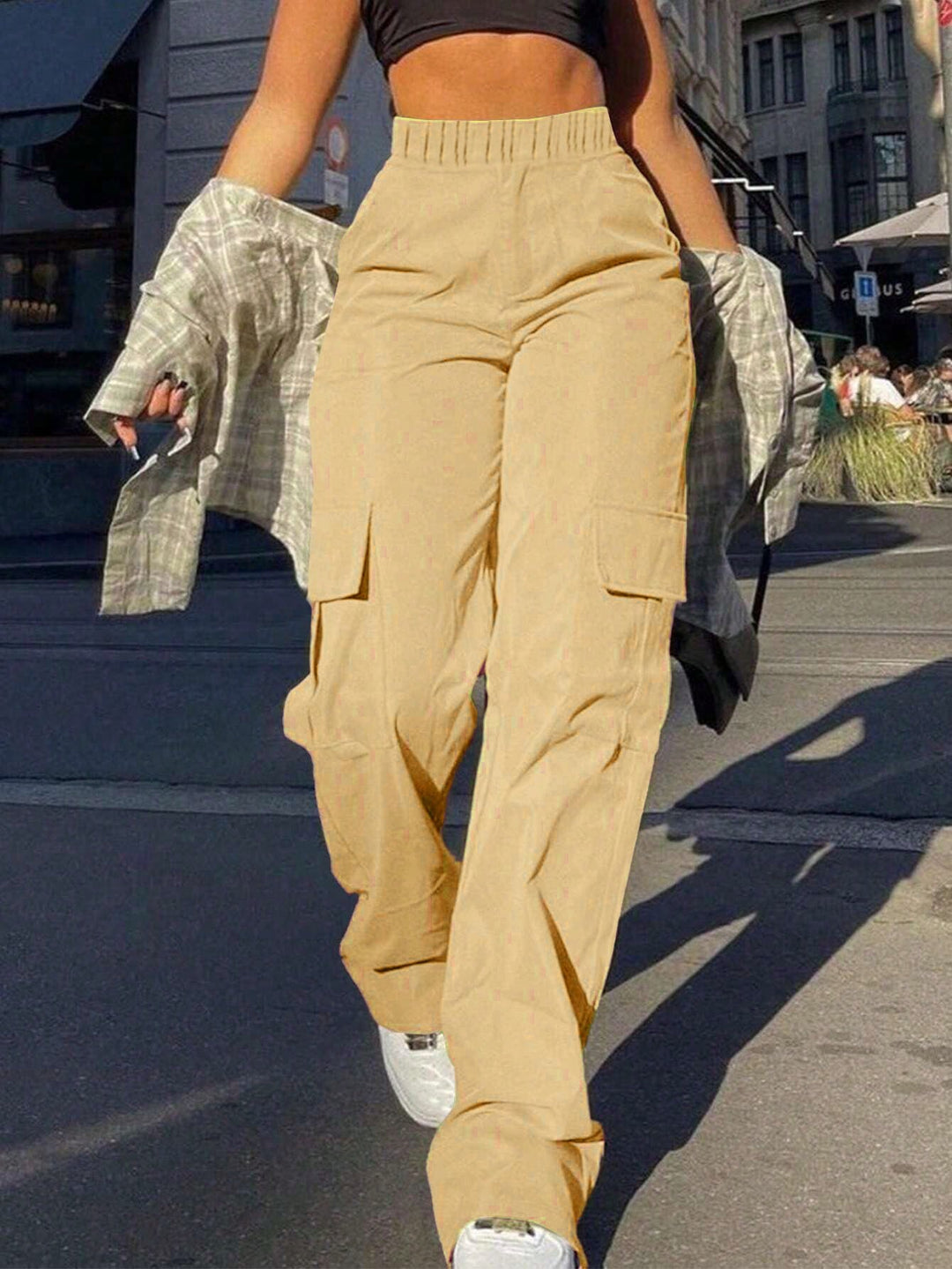 Pantaloni SHEIN, kaki