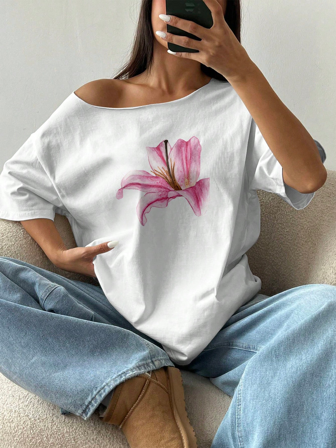 Tricou SHEIN, alb