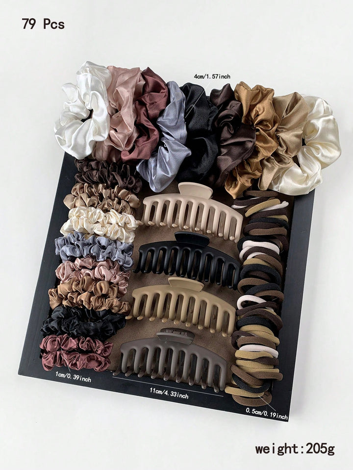Set accesorii de păr SHEIN, mix culori