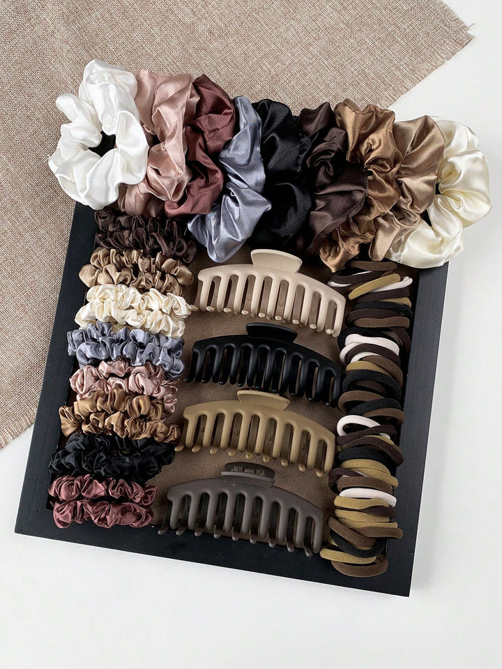Set accesorii de păr SHEIN, mix culori