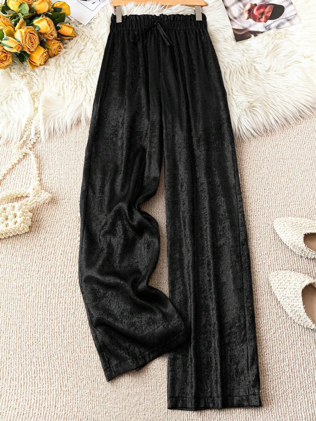 Pantaloni SHEIN, negru